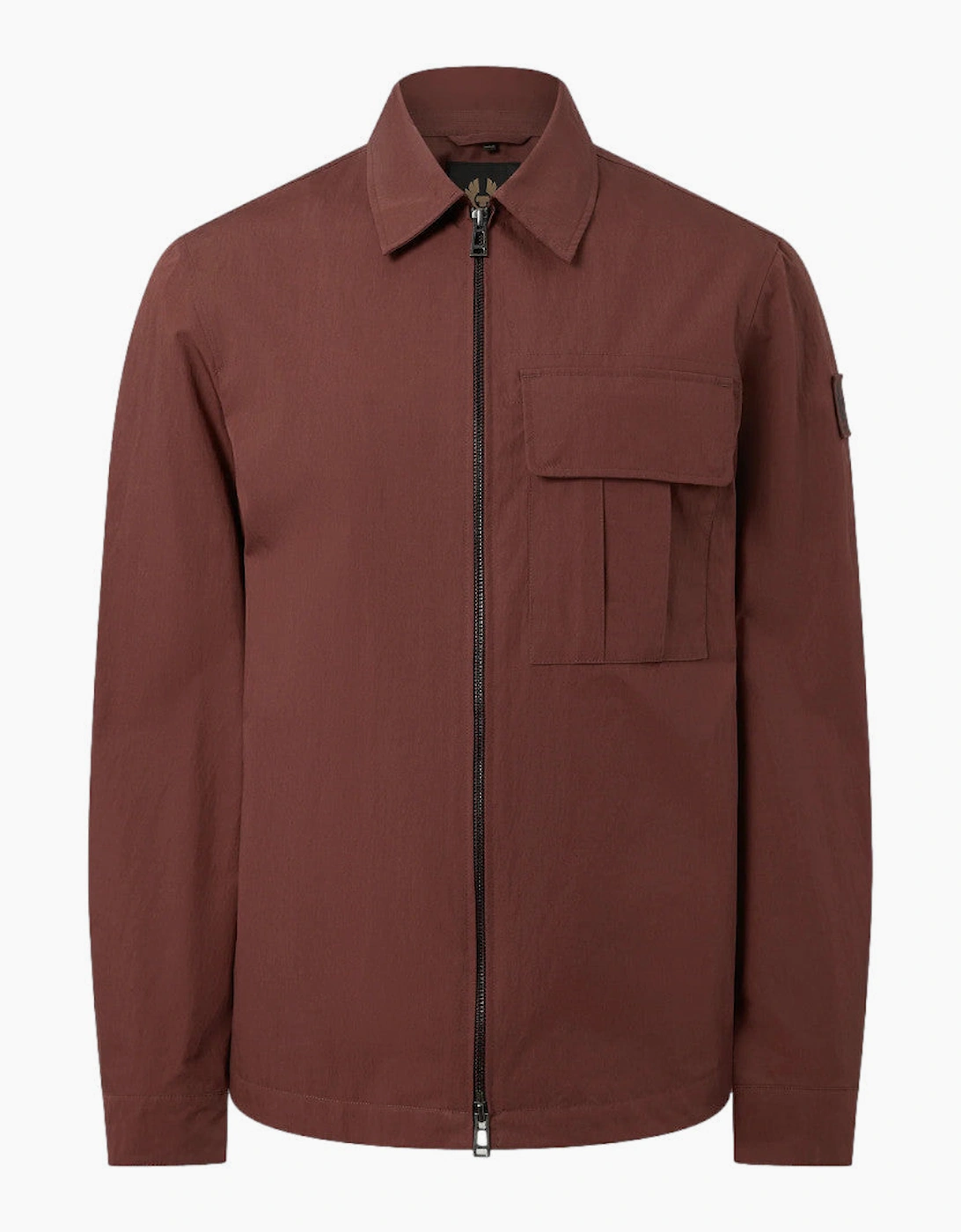 Belstaff Cargo Overshirt  A1-26 Oxblood