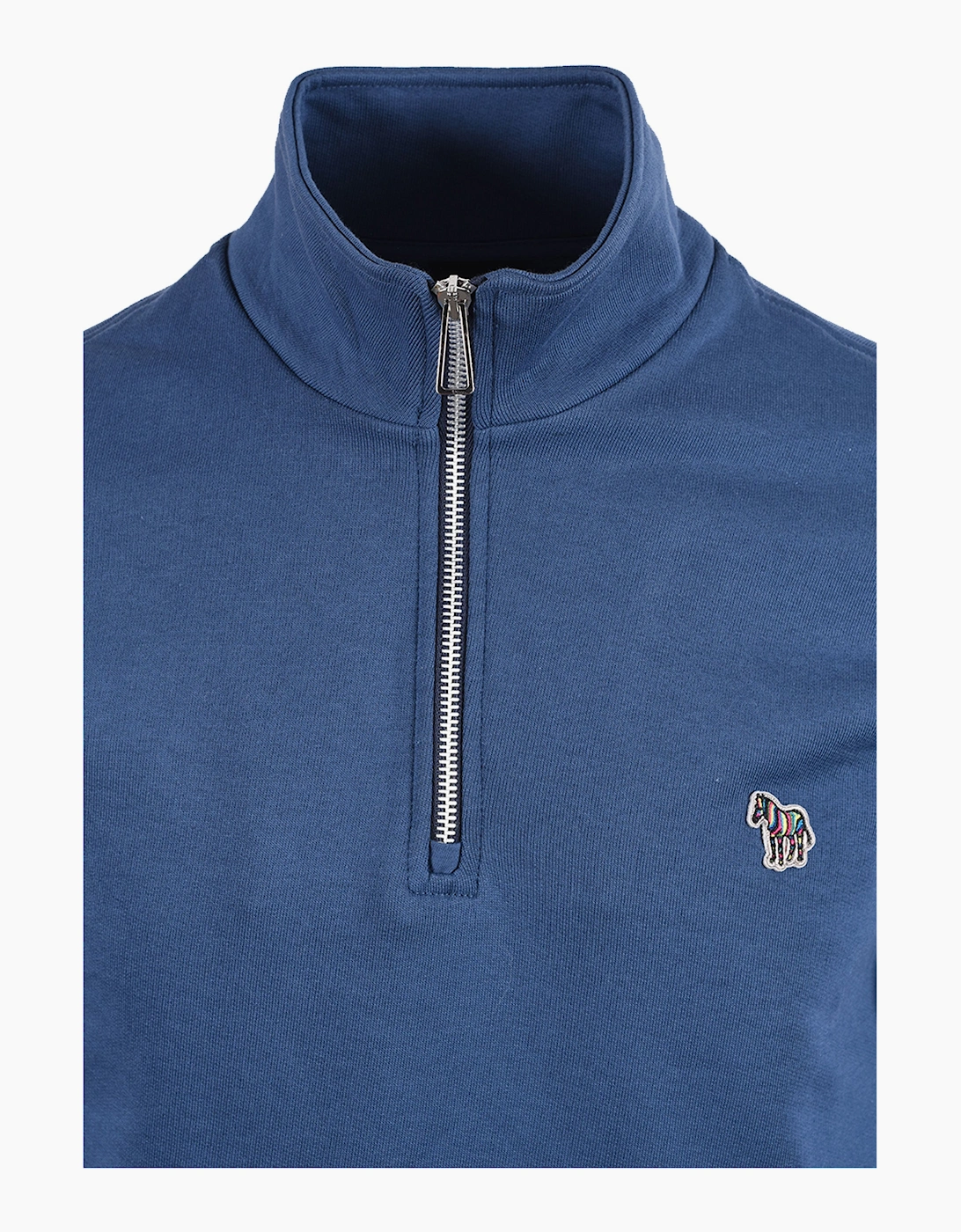 PAUL SMITH REG FIT HALF ZIP BLUE 2