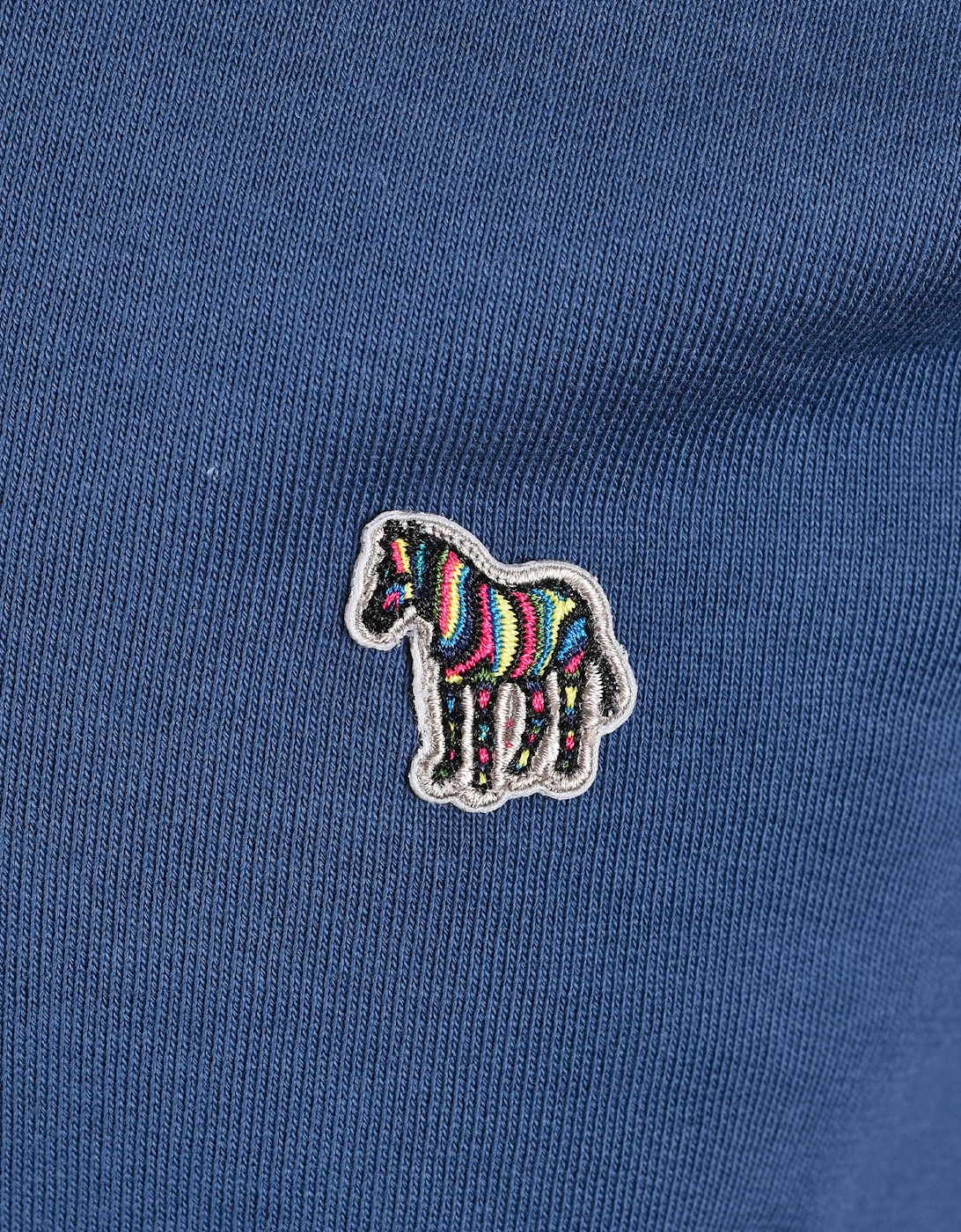 PAUL SMITH REG FIT HALF ZIP BLUE 2