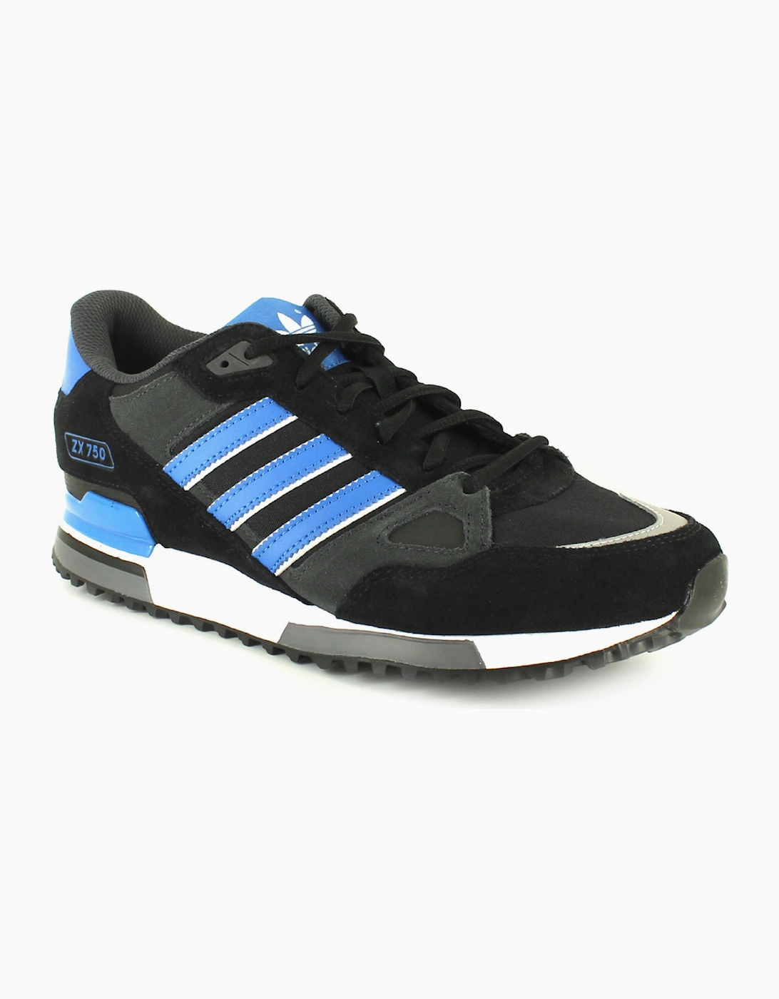 Adidas Originals Mens Trainers ZX750 Lace Up Core blk b.bird wht UK Size