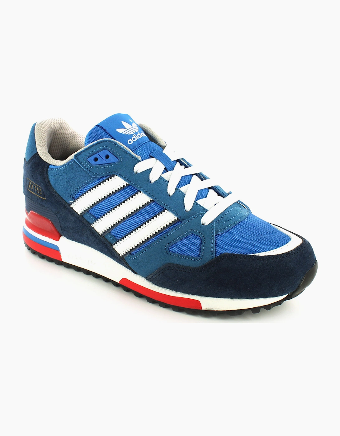 Adidas Originals Mens Trainers Running  ZX750 Lace Up bluebird white UK Size