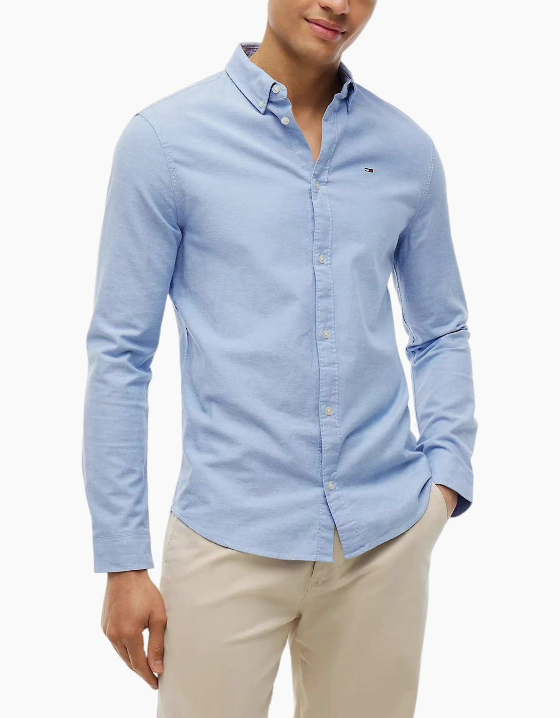 TOMMY HILFIGER Mens Shirts Cotton Formal Top