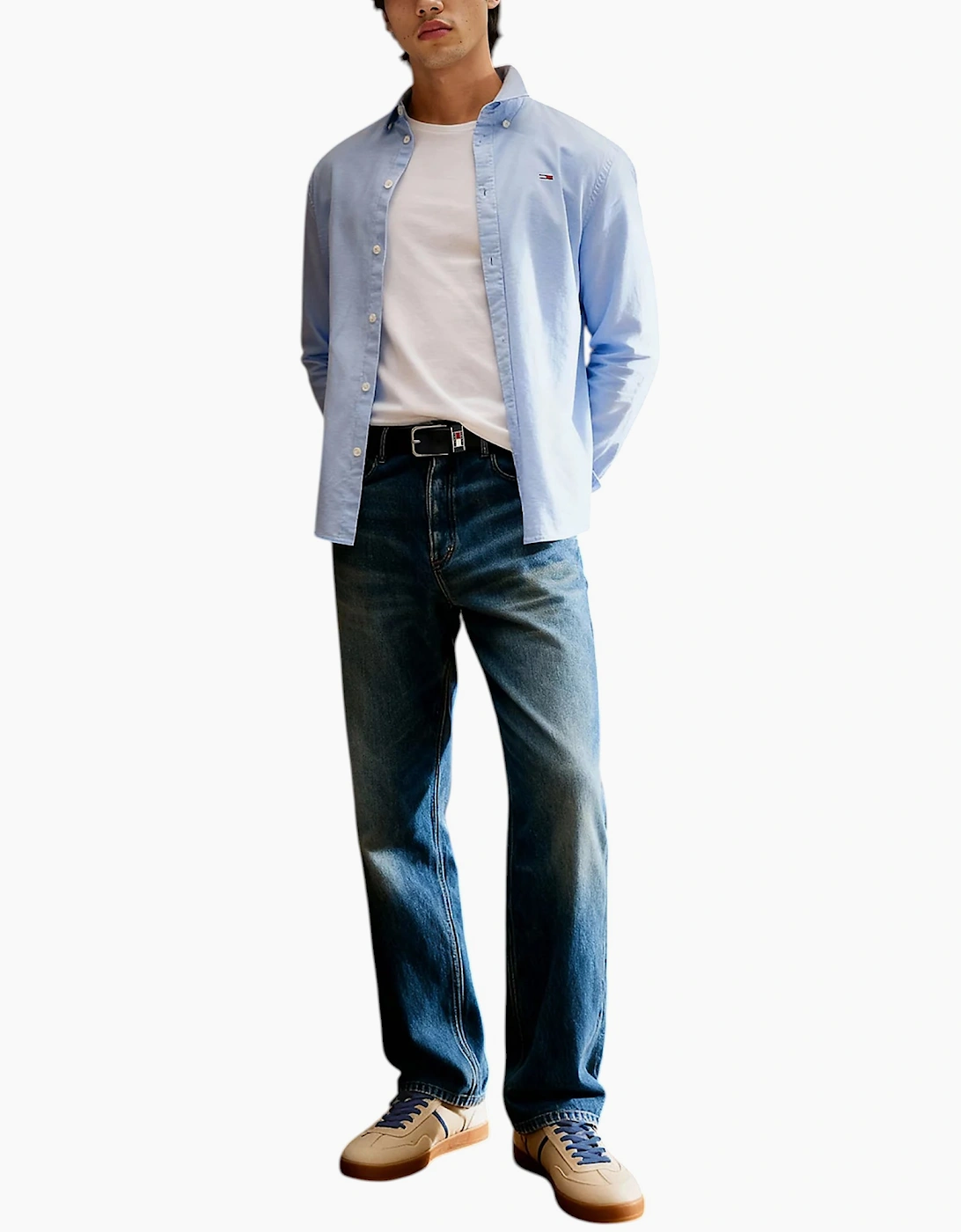 TOMMY HILFIGER Mens Shirts Cotton Formal Top