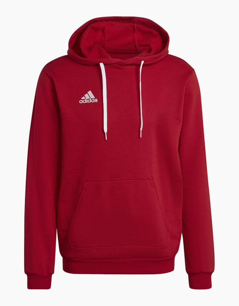 Hooded Neck Long Sleeve Kangaroo Pocket Sweatshirt