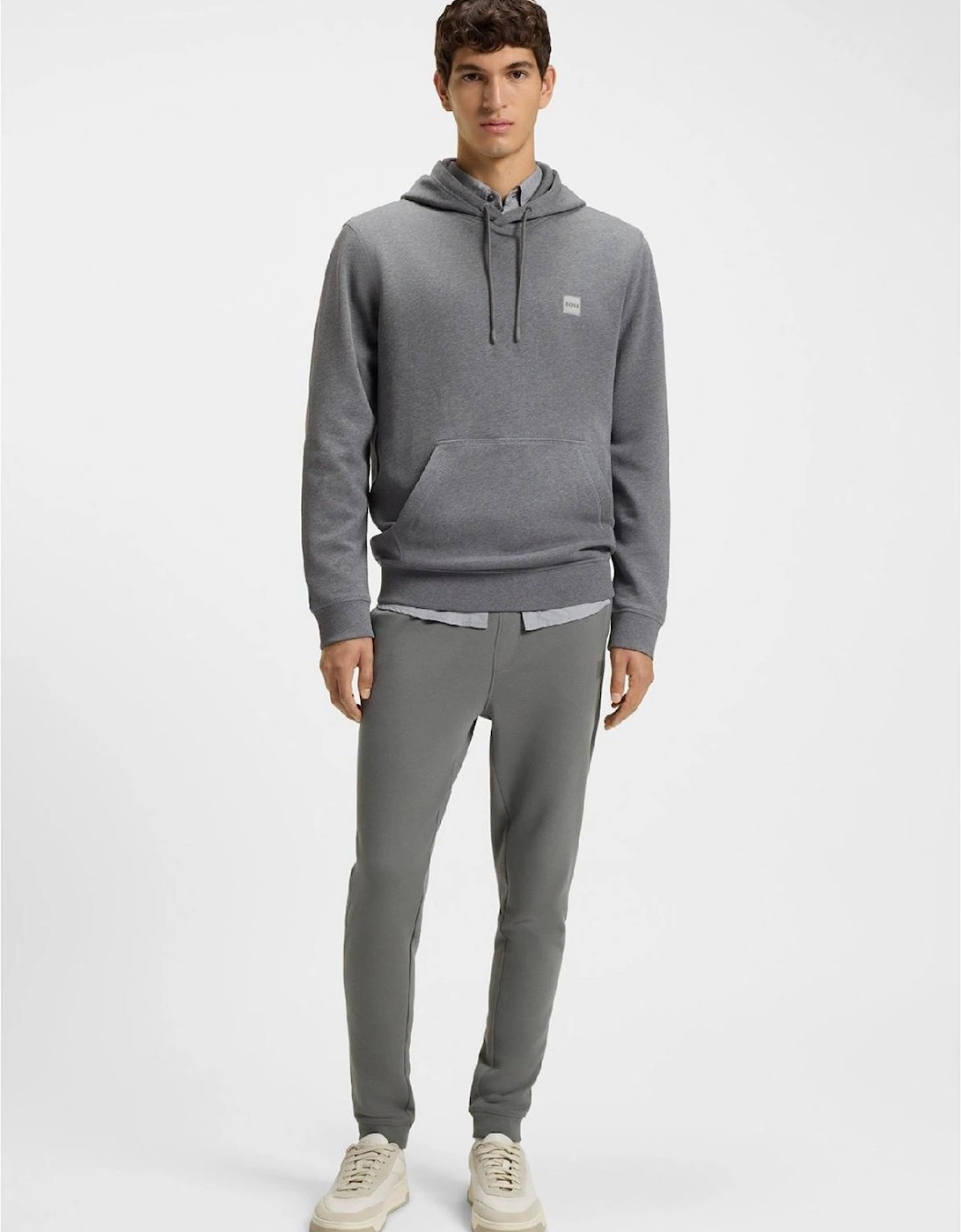 Sestart Solid Patterned Slim Joggers