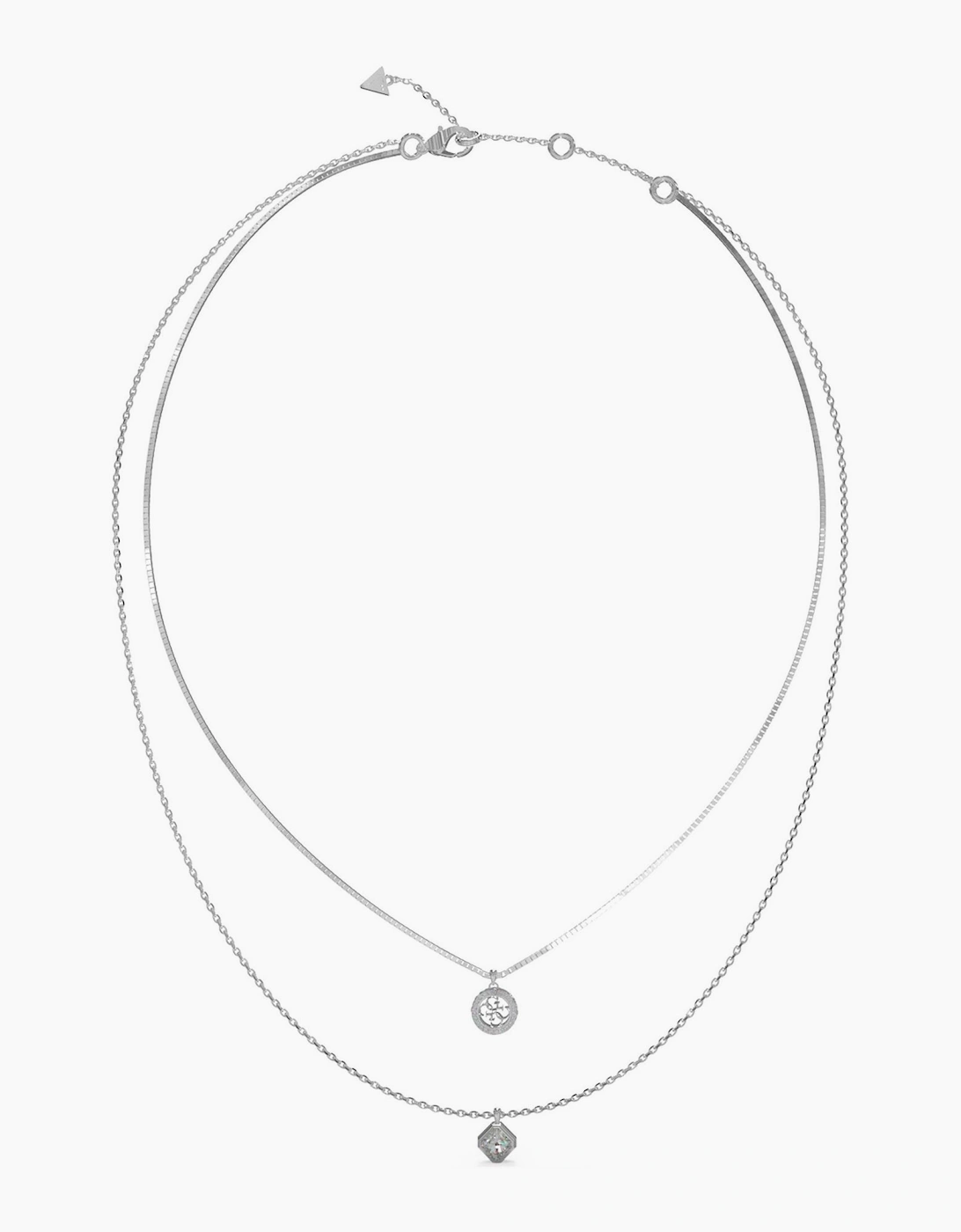 Guess Women's Silver 4G Crush - Size One Size
