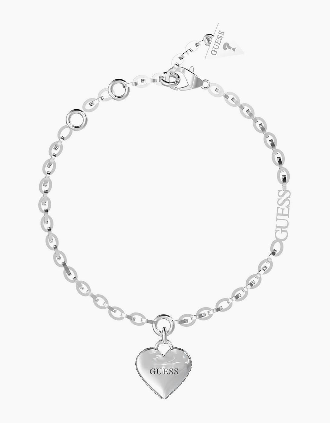 Guess Women's Silver Falling  Lo - Size One Size