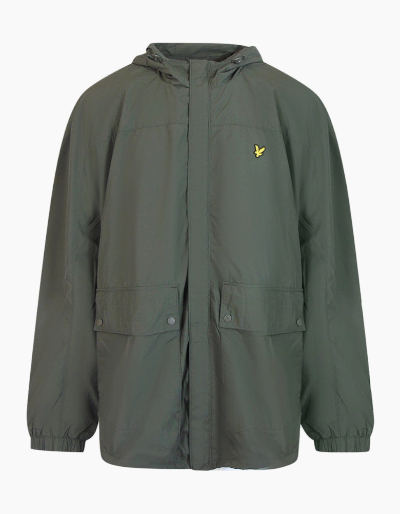 Lyle & Scott Hooded Pocket Jacket Green