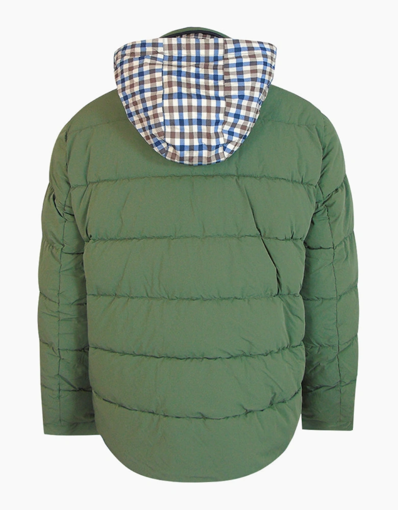 Aquascutum Active Sp Mockneck Puffer Jacket Army Green
