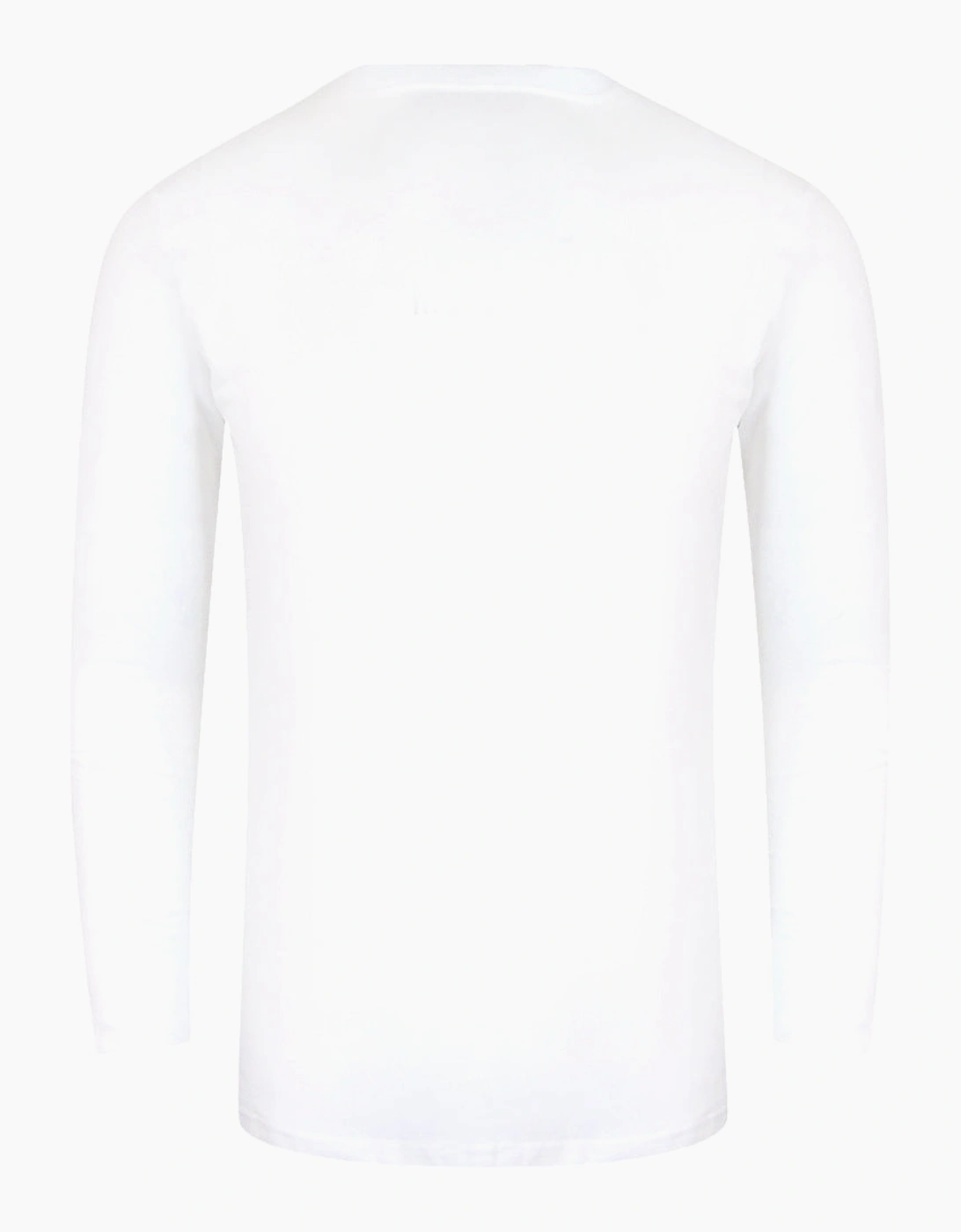 Love Moschino Bold Logo Long Sleeve White T-Shirt