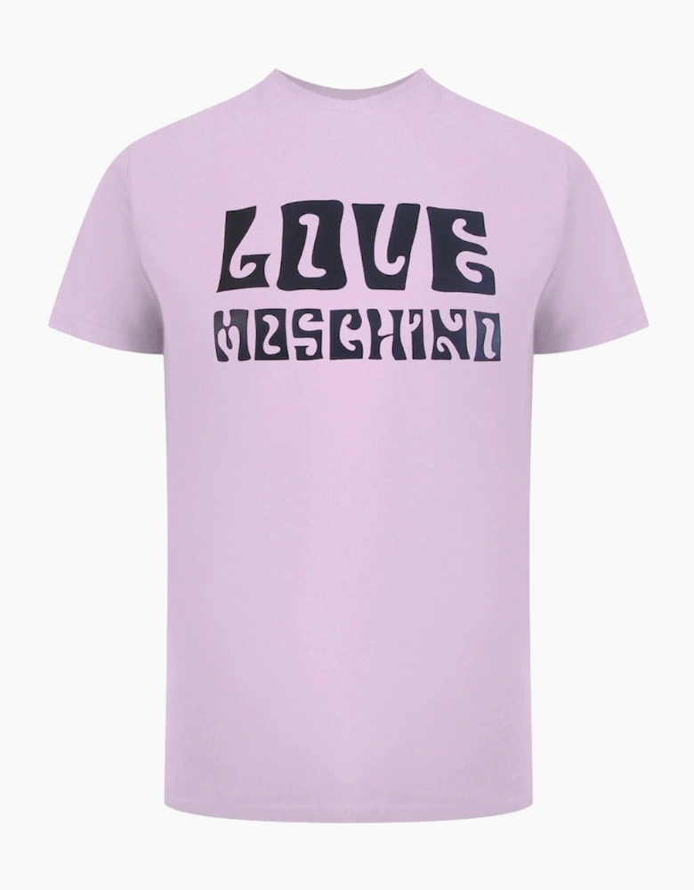 Love Moschino JG7408PP0NL50600 Pink T-Shirt Womens