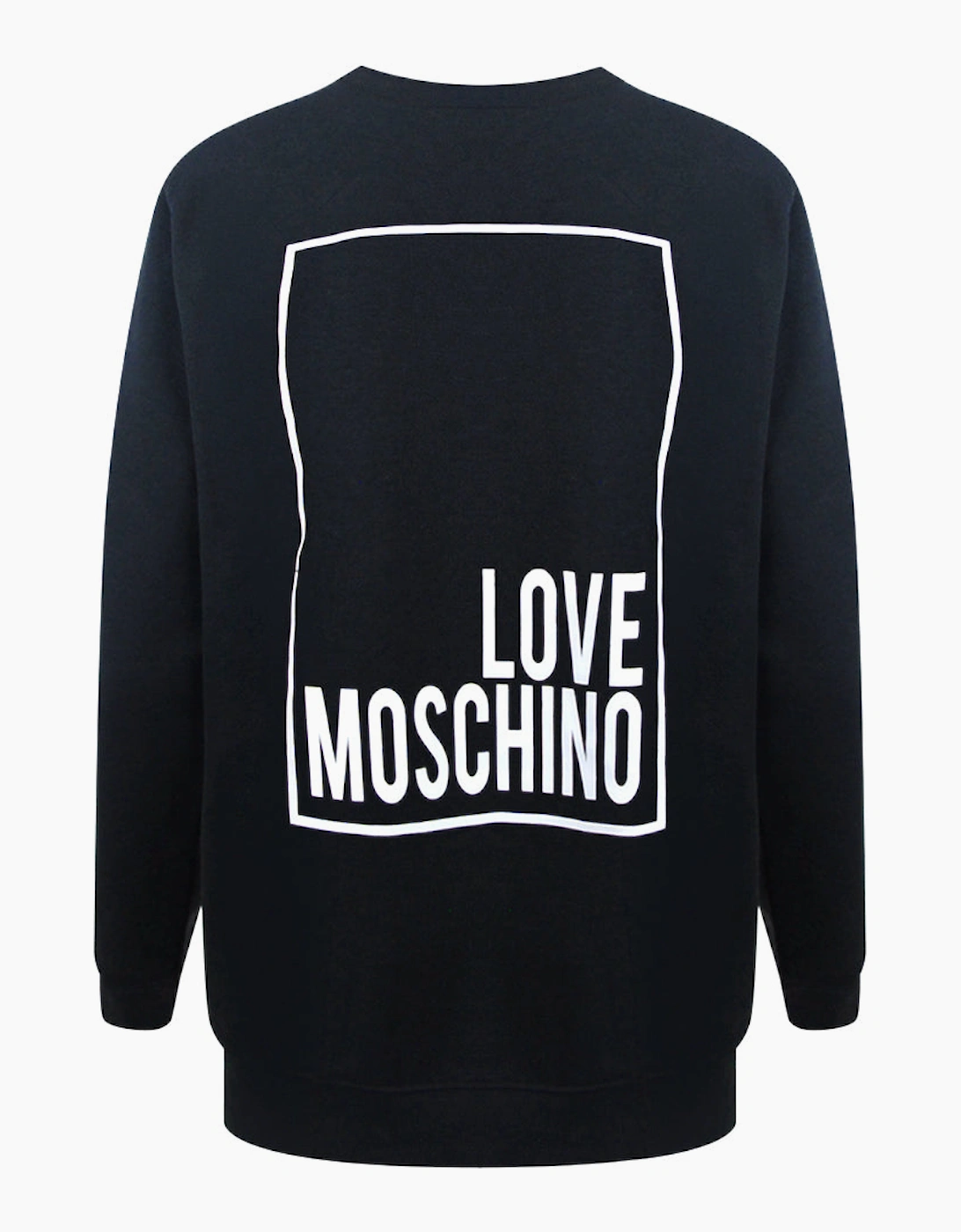 Love Moschino Box Logo Black Sweater, 3 of 2