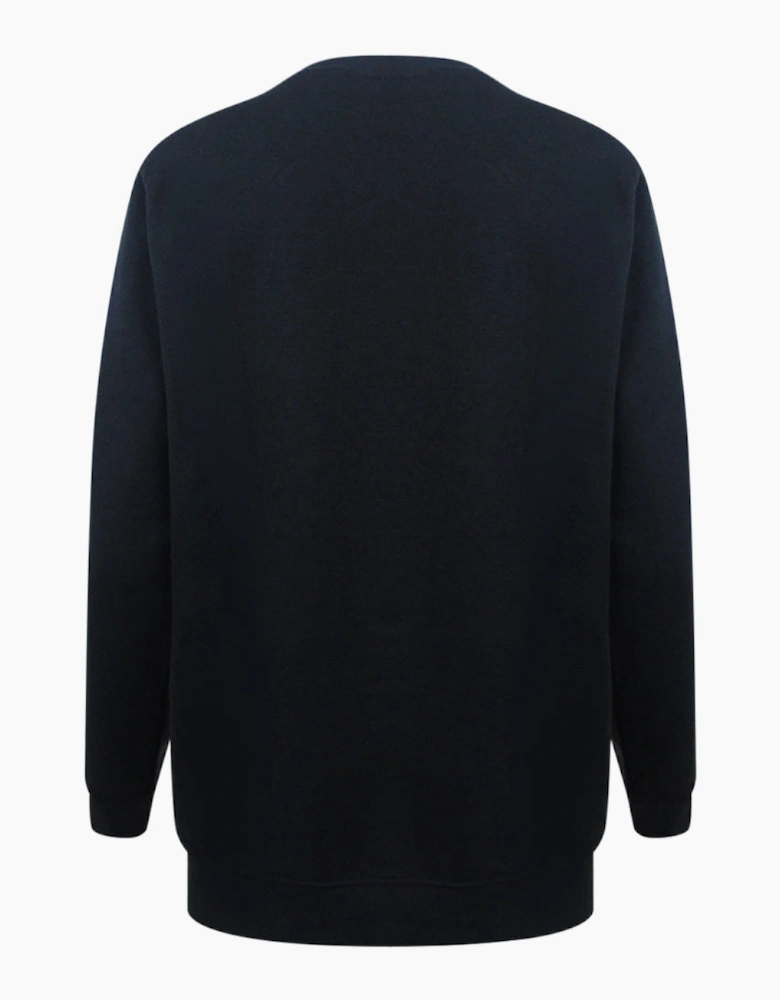 Love Moschino Box Logo Black Sweater