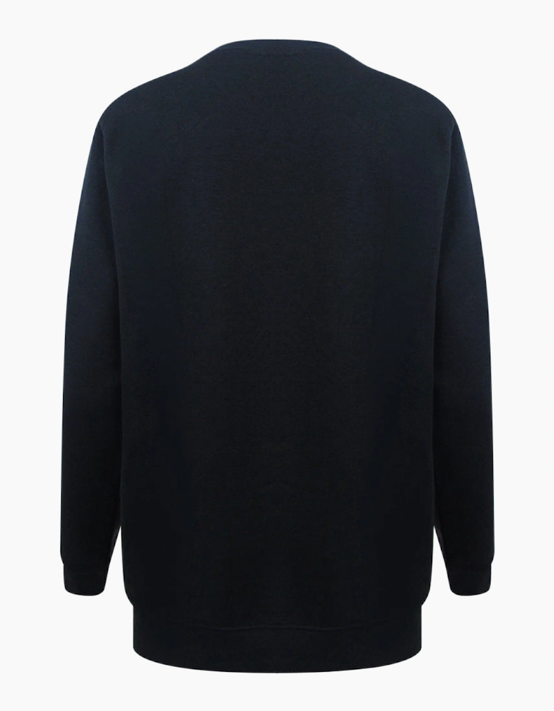 Love Moschino Box Logo Black Sweater