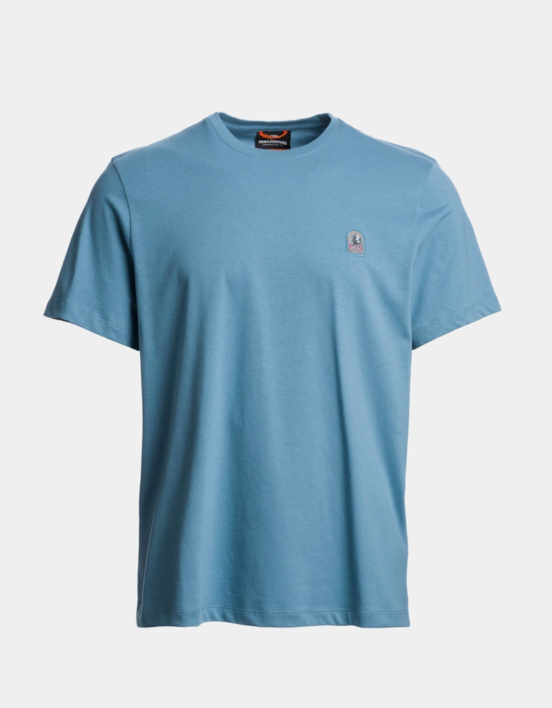 Parajumpers Mens Patch T-Shirt - Sky Steel 138
