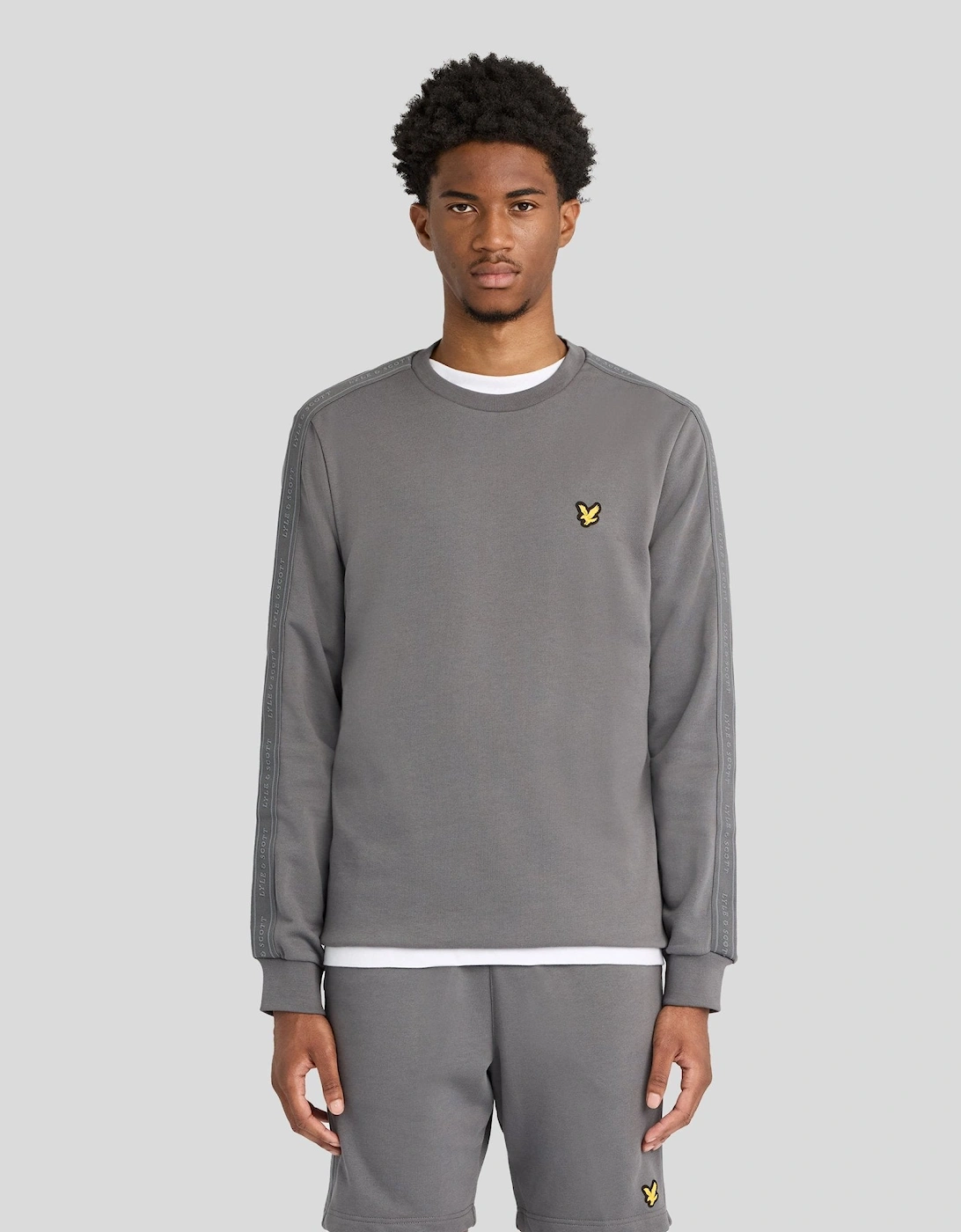Sports Tape Crew Neck Sweatshirt