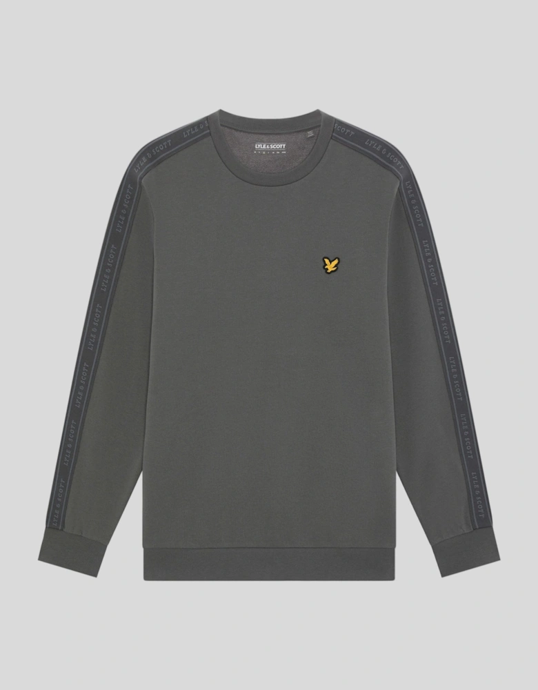 Sports Tape Crew Neck Sweatshirt