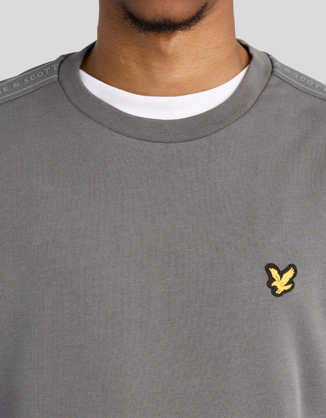 Sports Tape Crew Neck Sweatshirt