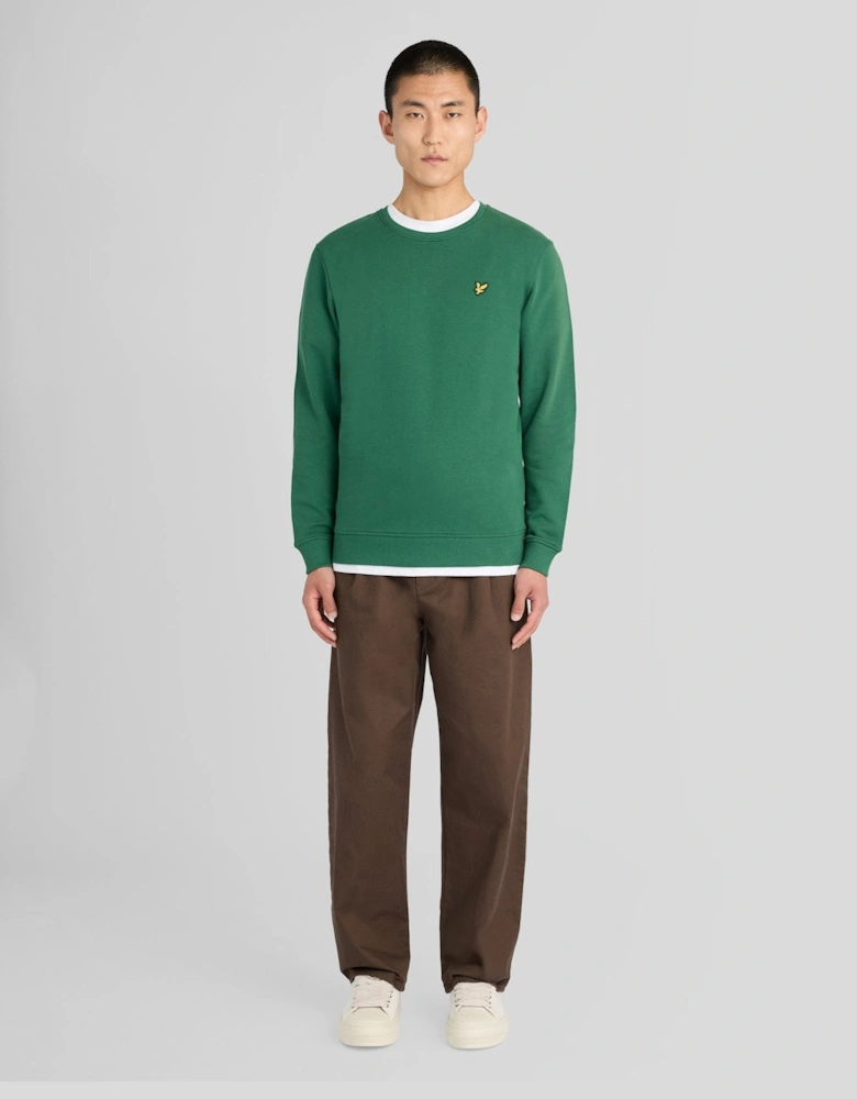 Cotton Crew Neck Sweatshirt