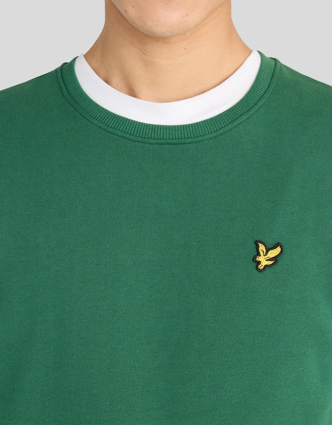Cotton Crew Neck Sweatshirt