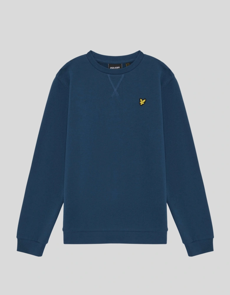 Cotton Crew Neck Sweatshirt