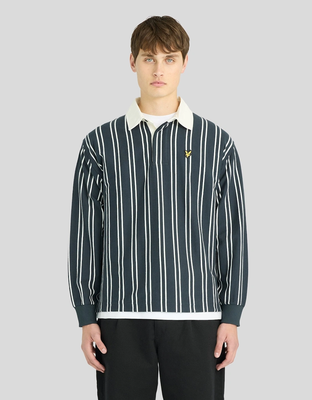 Cotton Striped Rugby Shirt, 7 of 6