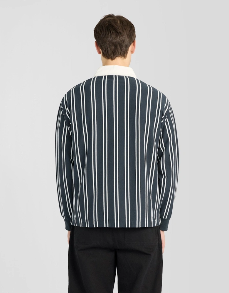 Cotton Striped Rugby Shirt