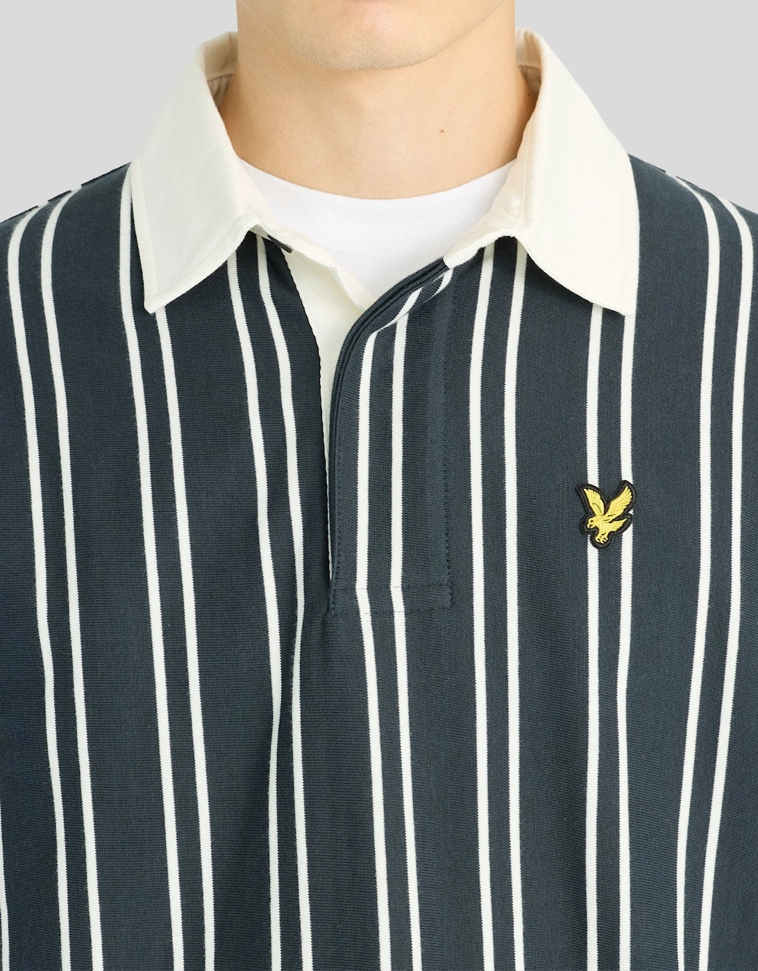 Cotton Striped Rugby Shirt
