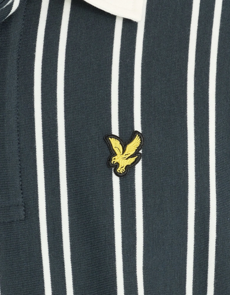 Cotton Striped Rugby Shirt