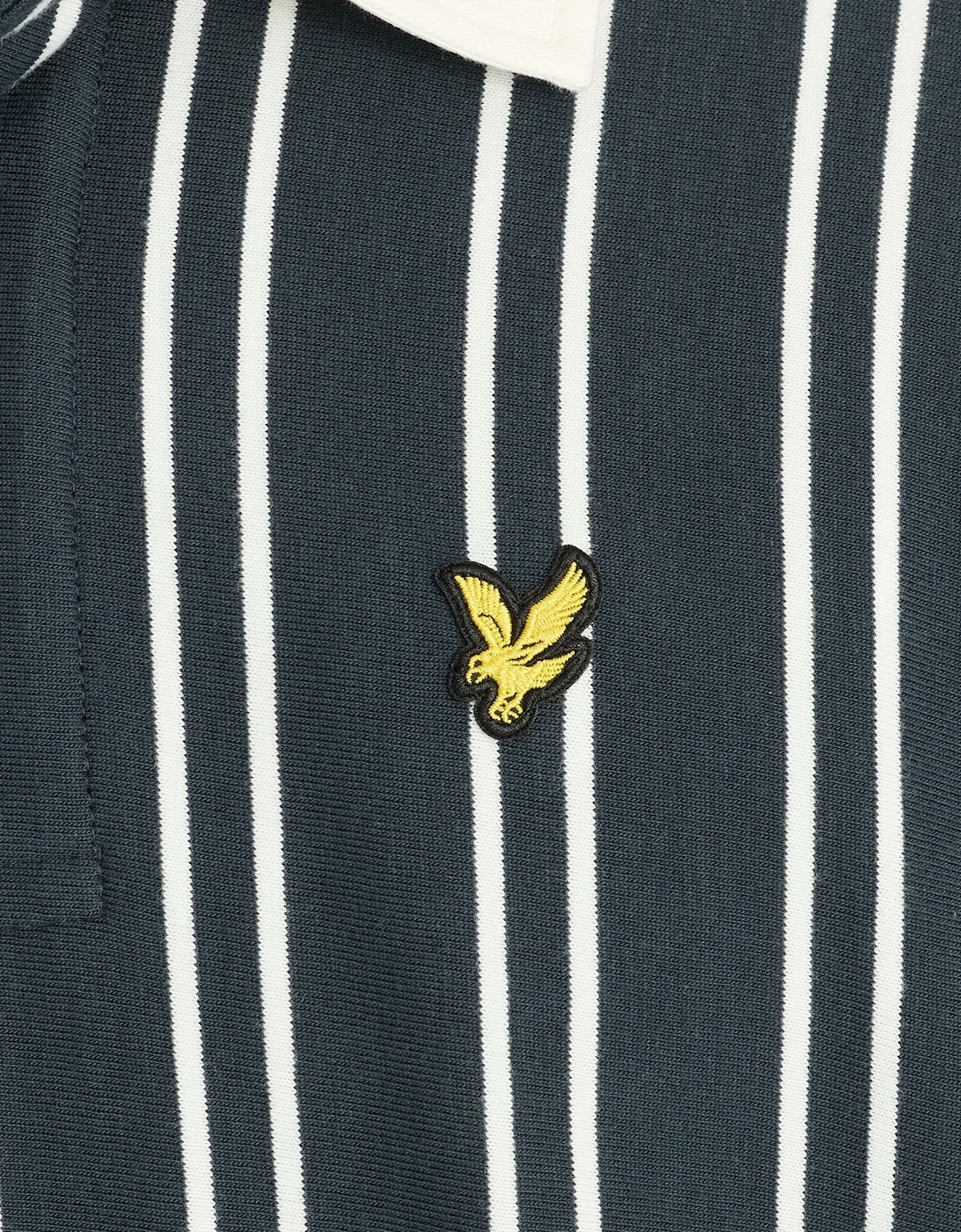 Cotton Striped Rugby Shirt