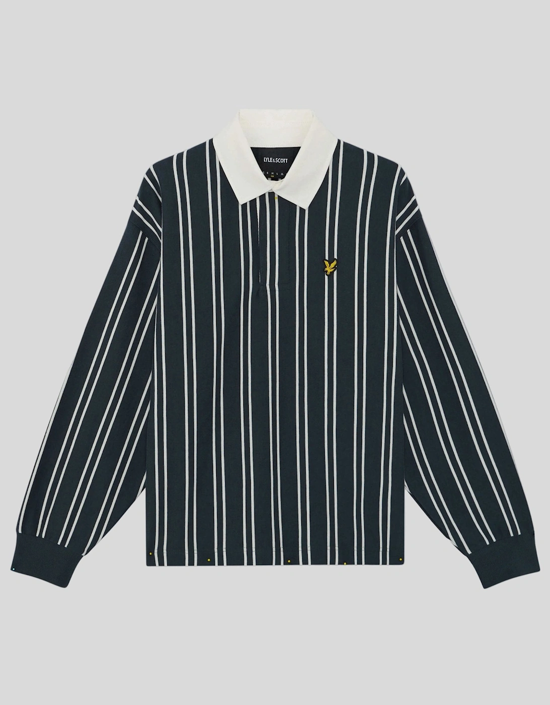 Cotton Striped Rugby Shirt
