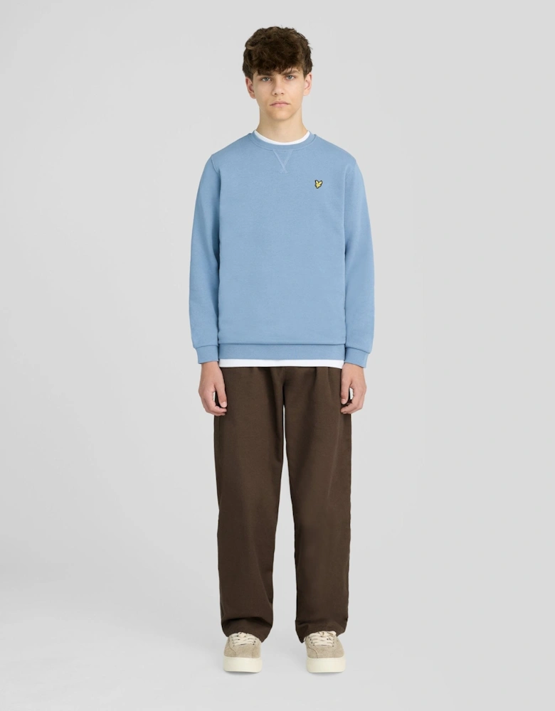 Cotton Crew Neck Sweatshirt