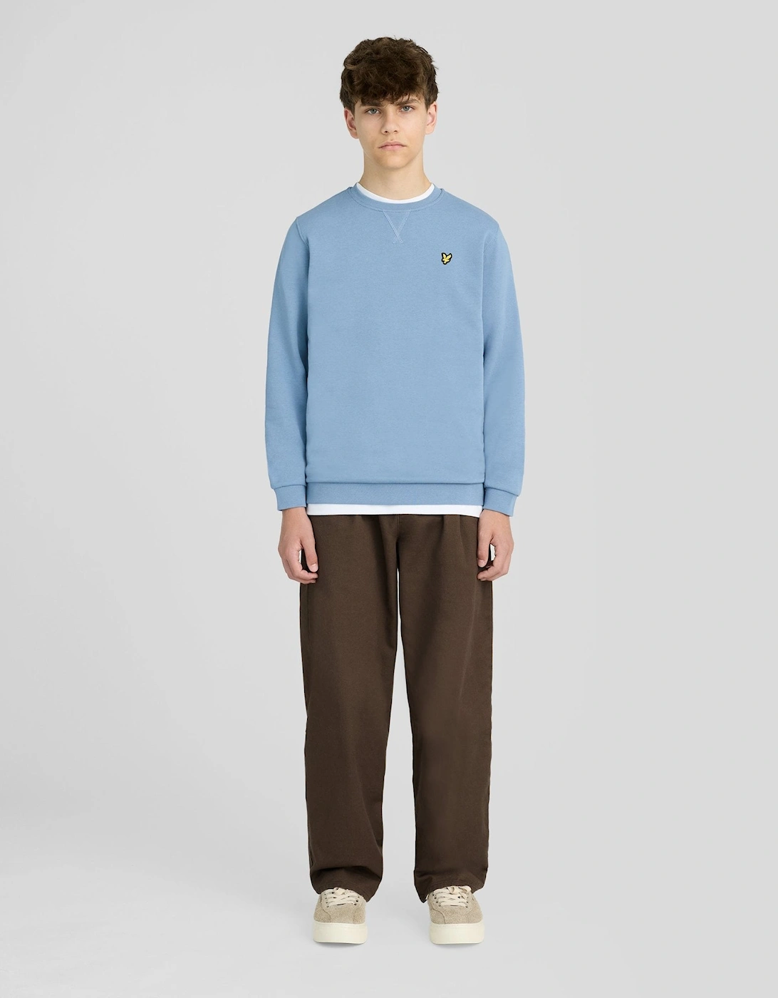 Cotton Crew Neck Sweatshirt