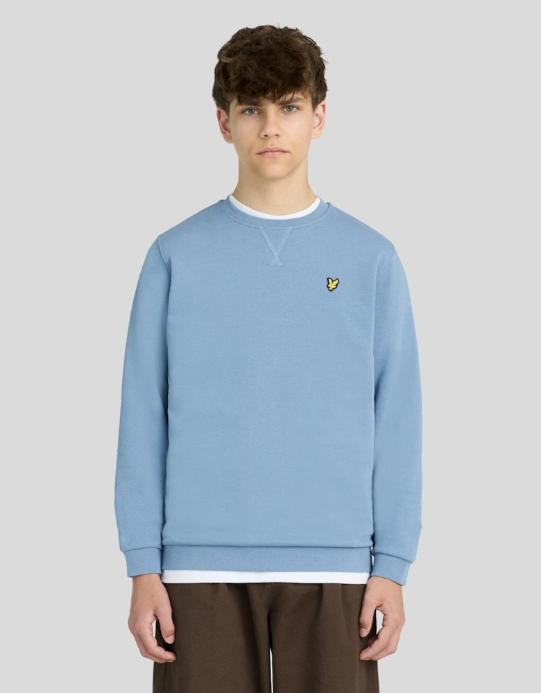 Cotton Crew Neck Sweatshirt