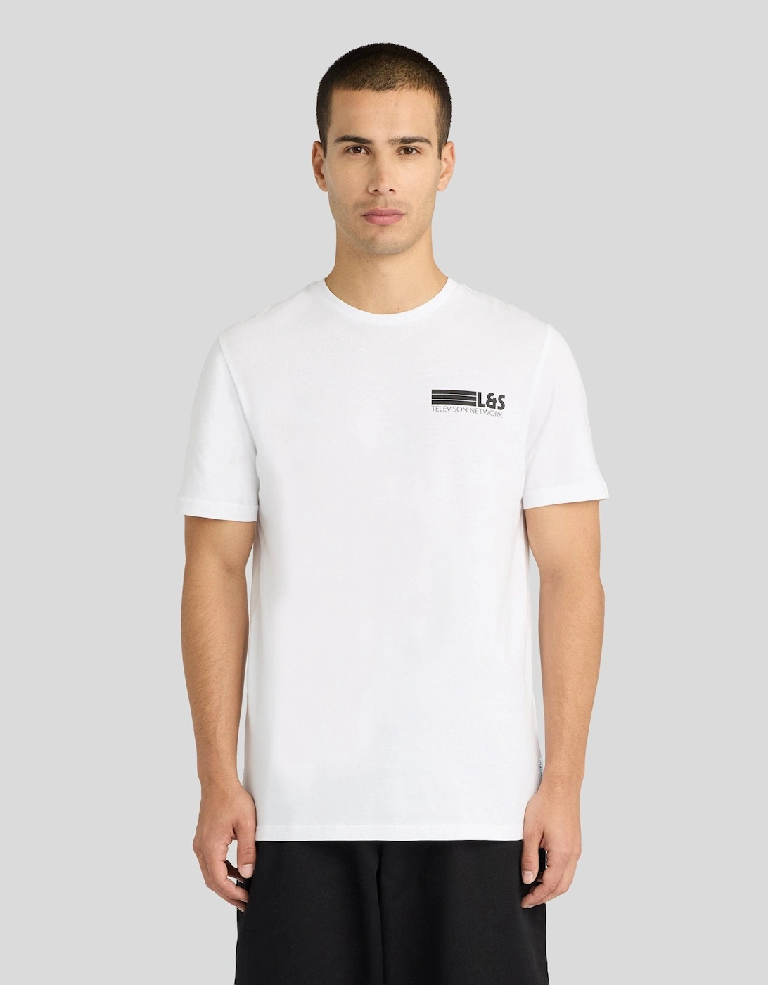 Broadcaster Back Graphic T-Shirt