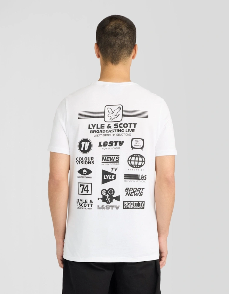Broadcaster Back Graphic T-Shirt