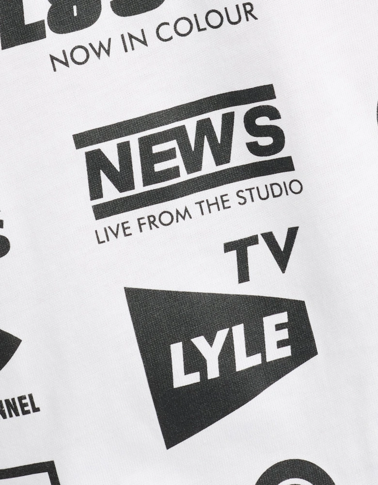 Broadcaster Back Graphic T-Shirt