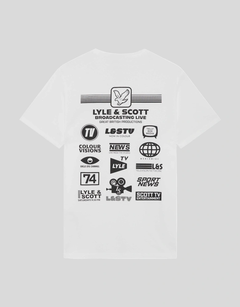 Broadcaster Back Graphic T-Shirt