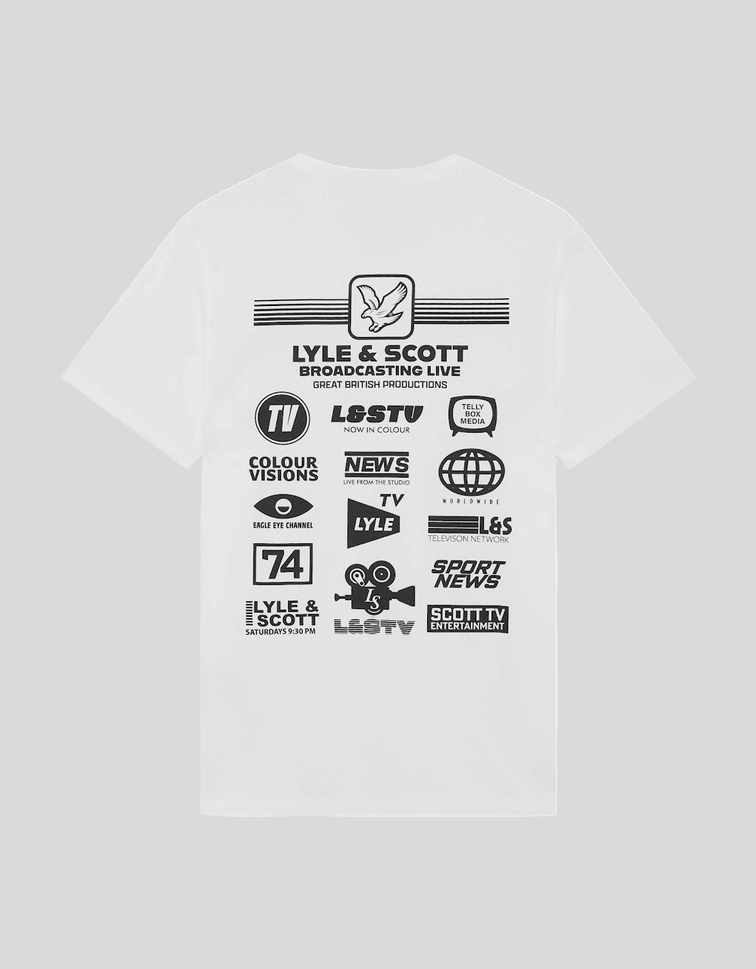 Broadcaster Back Graphic T-Shirt