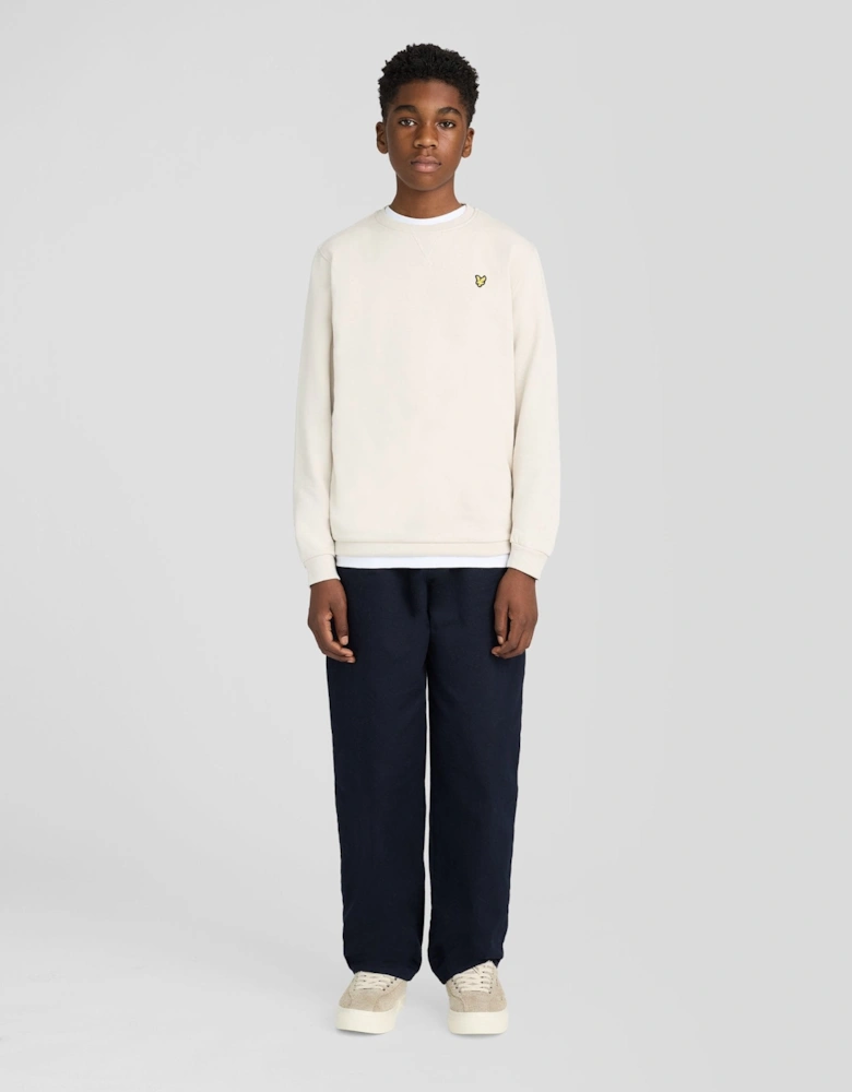 Cotton Crew Neck Sweatshirt