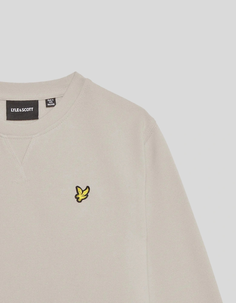 Cotton Crew Neck Sweatshirt