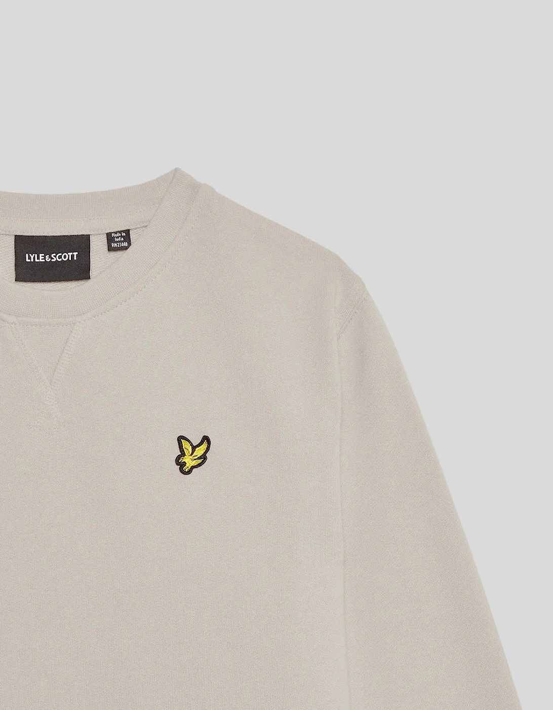 Cotton Crew Neck Sweatshirt