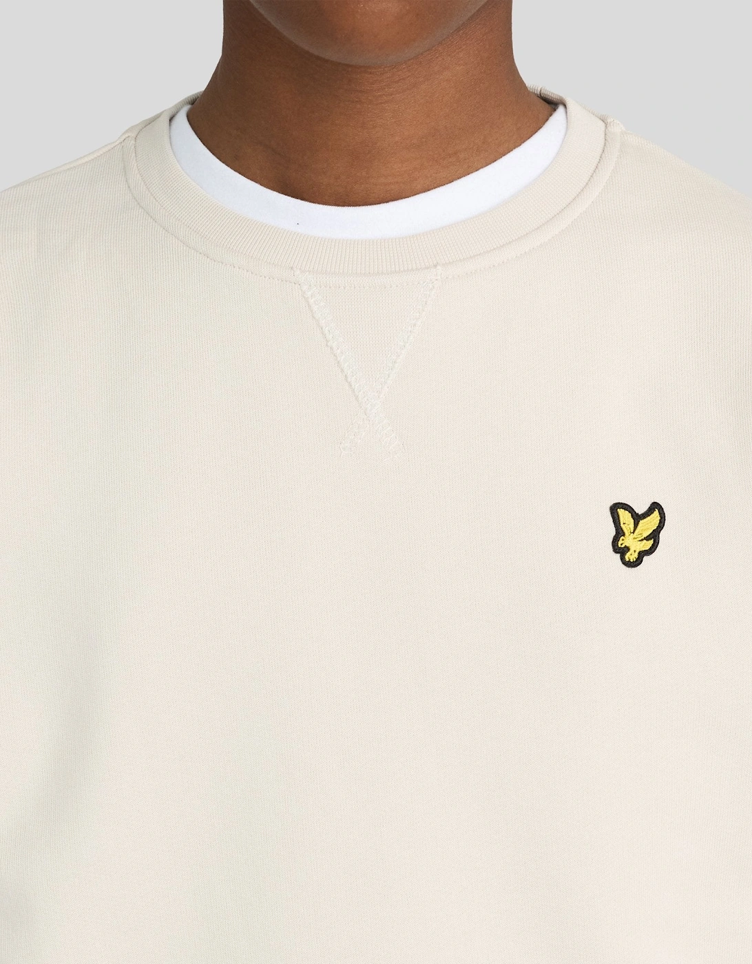 Cotton Crew Neck Sweatshirt
