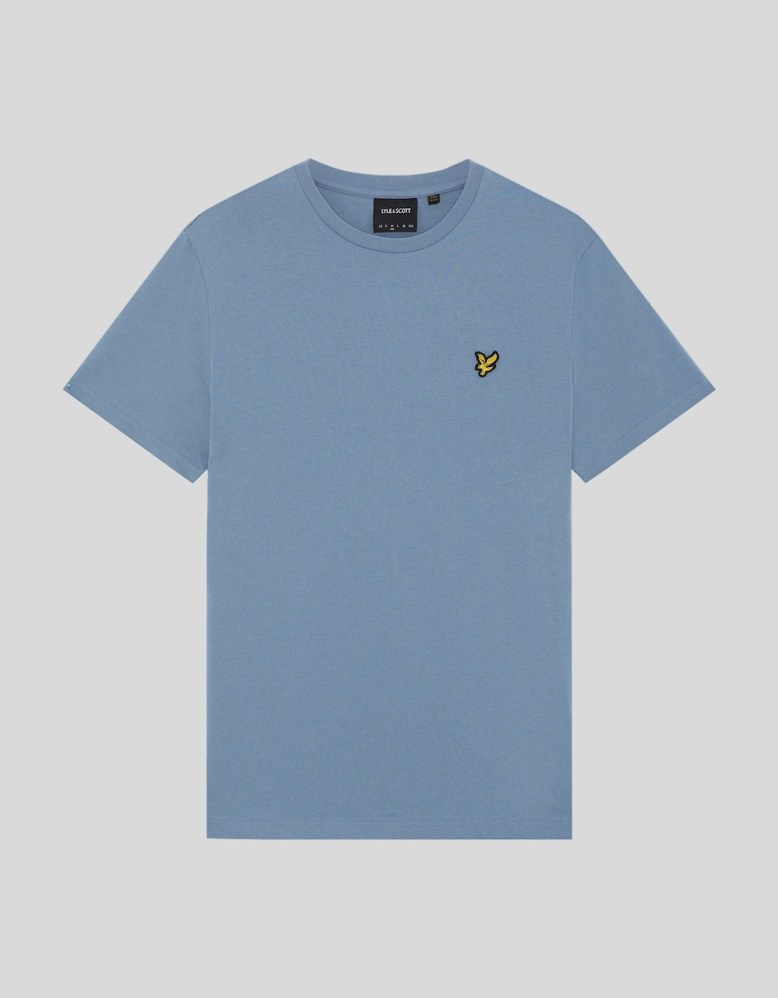 Lyle And Scott Men's Blue Cotton Crew Neck T-Shirt - Size 42