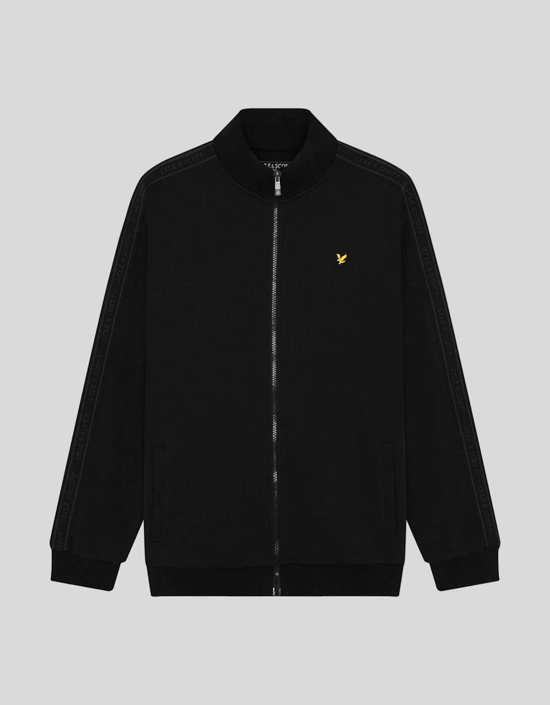 Cotton Jacquard Tape Track Top