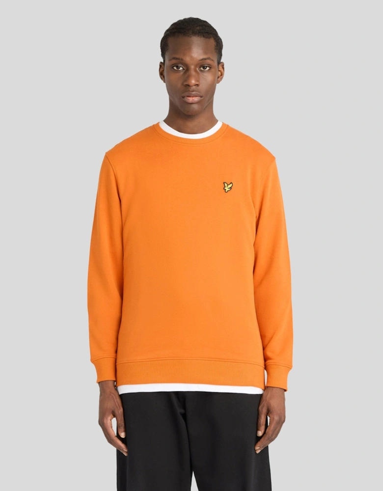 Cotton Crew Neck Sweatshirt