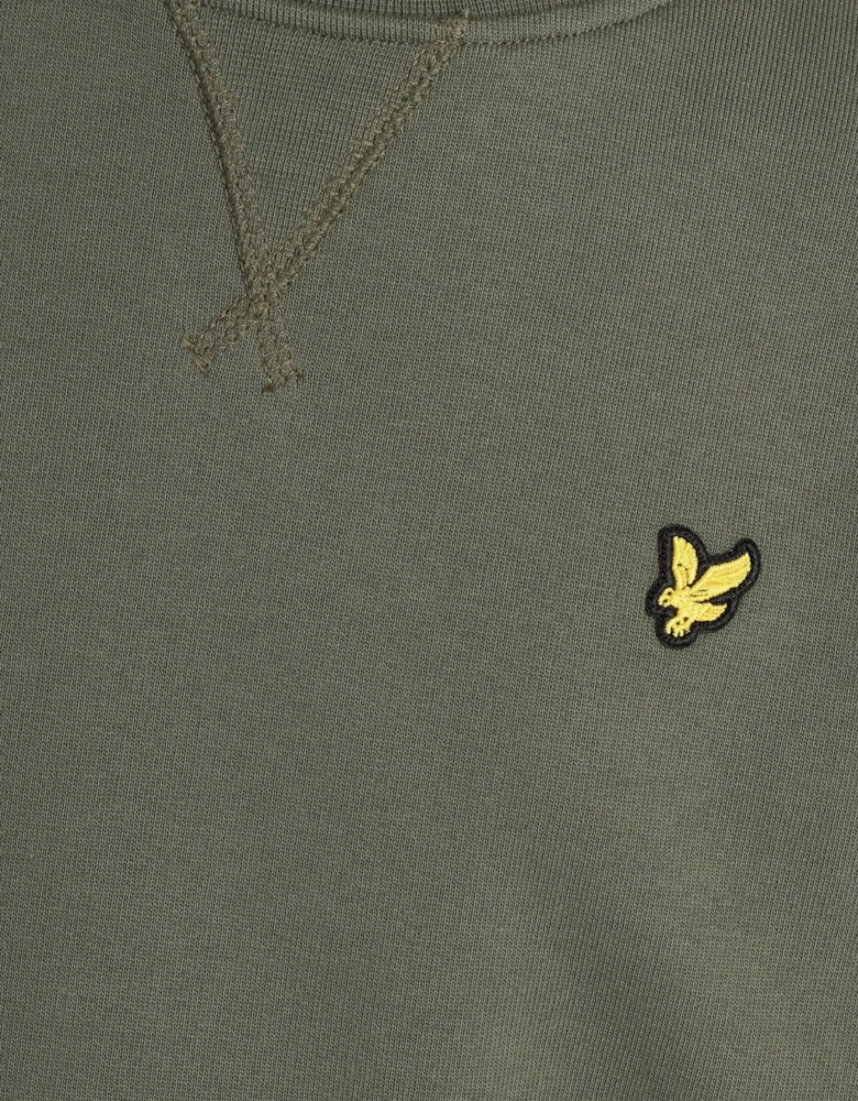 Cotton Crew Neck Sweatshirt