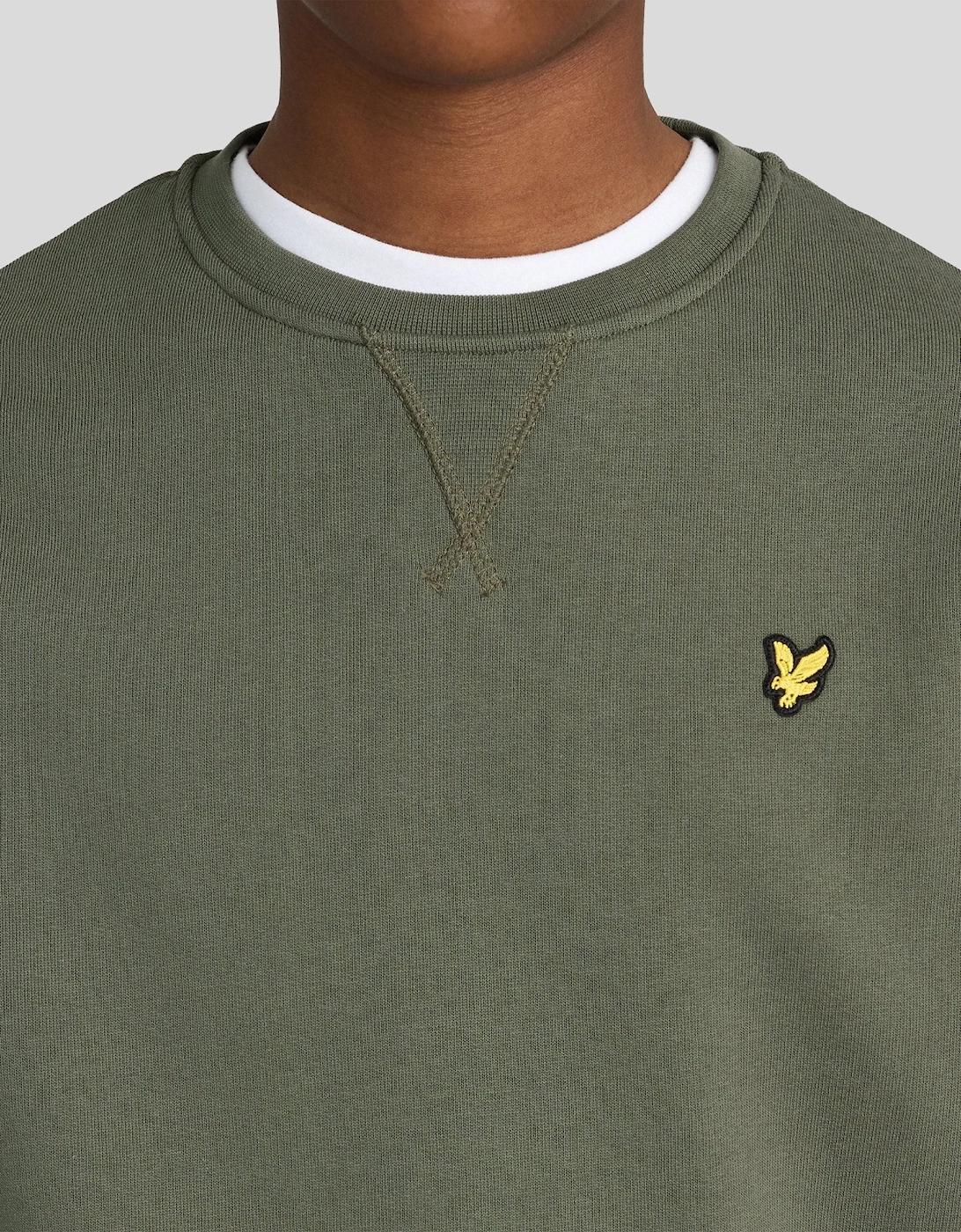 Cotton Crew Neck Sweatshirt