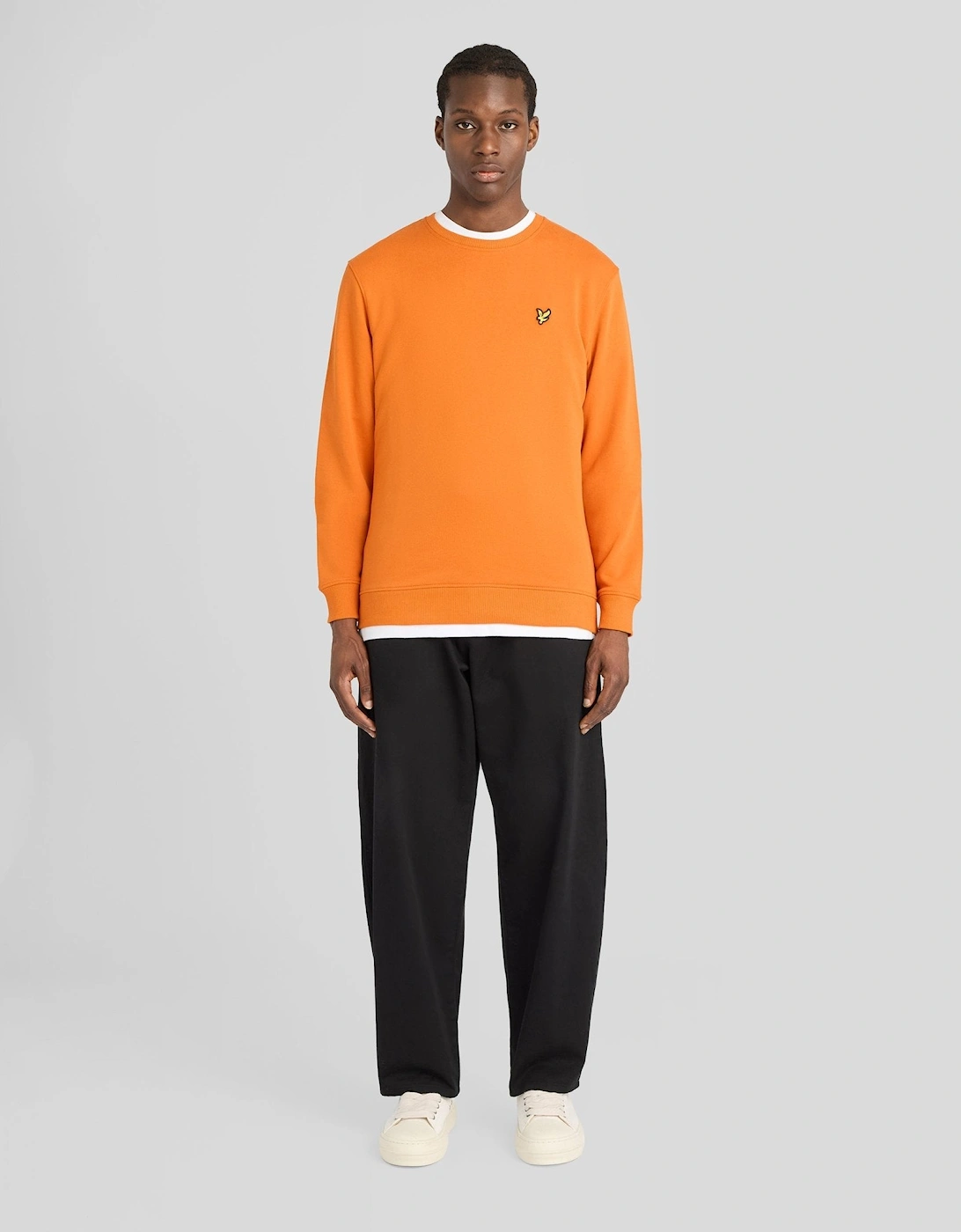 Cotton Crew Neck Sweatshirt