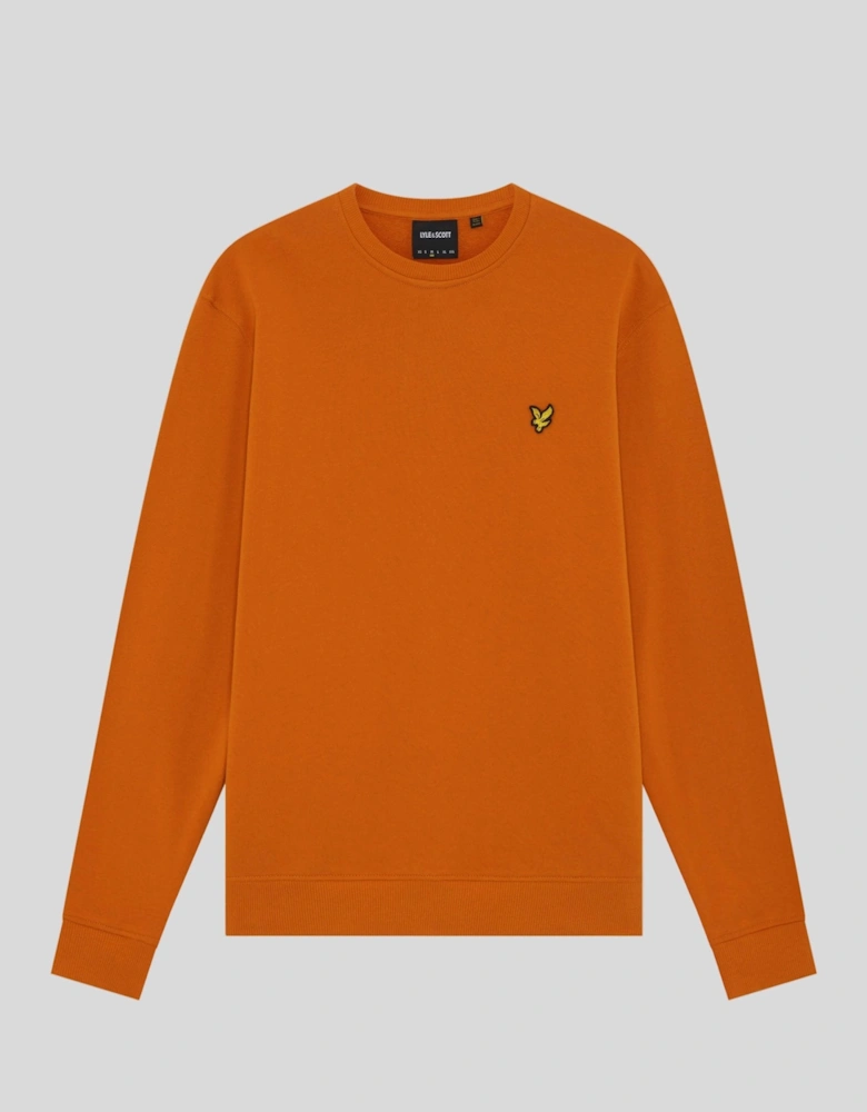 Cotton Crew Neck Sweatshirt